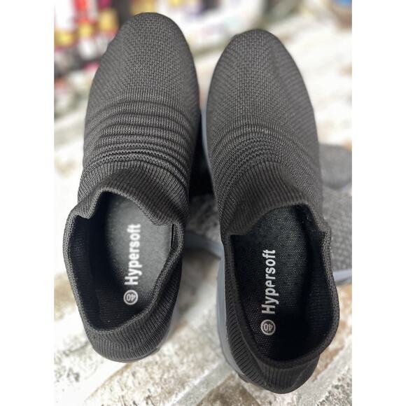 Hypersoft Hyperboost Black Sneakers- European Size 40- Women U.S Size 9-9.5 - Picture 2 of 7